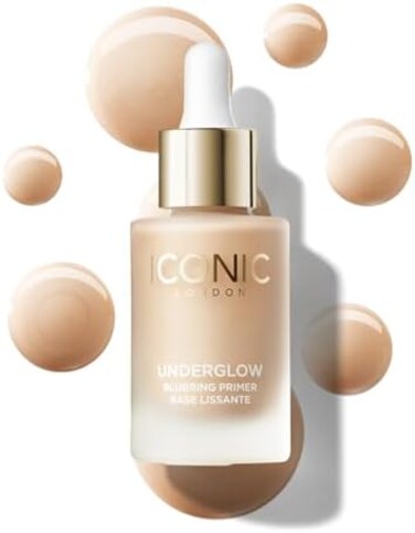 برايمر Underglow Blurring، يطمس العيوب ويمنح البشرة توهجًا متألقًا، لم يتم الإساءة إلى الحيوانات في تصنيعه، مكياج نباتي، 0.91 أونصة سائلة