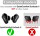 Memory Foam Tips Compatible With Quietcomfort Earbuds Ii Ear Tips Eartips, No Silicone Pain Noise Reduce Comfortable Compatible With Bose Quietcomfort Earbuds Ii 2022 Release - S/M/L Black