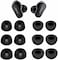 Memory Foam Tips Compatible With Quietcomfort Earbuds Ii Ear Tips Eartips, No Silicone Pain Noise Reduce Comfortable Compatible With Bose Quietcomfort Earbuds Ii 2022 Release - S/M/L Black