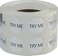 Instocklabels.Com Metallic Silver Try Me Stickers, 1/2 Inch Round, 1000 Labels On A Roll