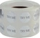 Instocklabels.Com Metallic Silver Try Me Stickers, 1/2 Inch Round, 1000 Labels On A Roll
