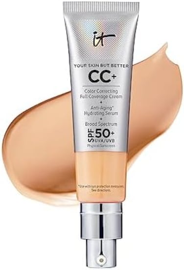It Cosmetics Cc+ Cream SPF 50 (Neutral Medium) Full Coverage, 30mls