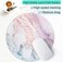 Marble Round Mouse Pad, Pink Marble Customized Premium-Textured Mouse Mat, Washable Mousepads With Lycra Cloth, Non-Slip Rubber Base Small Mousepad, 7.87&times;7.87&times;0.12 Inches (Pink Marble)