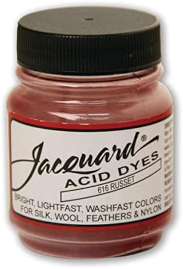 Jacquard Products Russet Acid Dyes, Acrylic, Multicolour, 5.08X5.08X6.35 Cm
