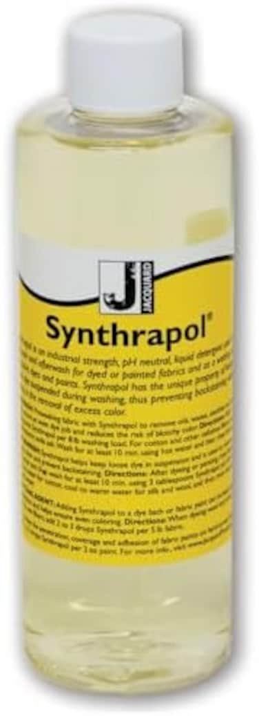 Synthrapol Prewash And After Wash Liquid Detergent For Dyed Or Painted Fabrics, Industrial Strength, Ph Neutral, 8 Fl Oz