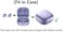 Silicone Eartips Replacement For Galaxy Buds Pro Earbuds, S/M/L 3 Size 3 Pairs, Fit In The Case, Earbuds Ear Gels Ear Tips, Violet