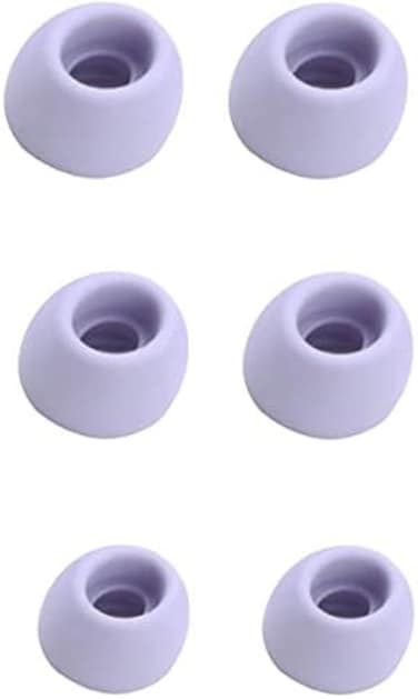 Silicone Eartips Replacement For Galaxy Buds Pro Earbuds, S/M/L 3 Size 3 Pairs, Fit In The Case, Earbuds Ear Gels Ear Tips, Violet
