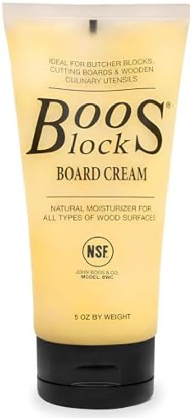 John Boos Block Bwcb Butcher Block Board Cream, 5 Ounce Tube