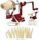 Johnny Apple Peeler, Corer, Slicer, Pie Maker, Stainless Steel Blades, Red Vkp1010