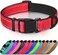 Joytale Dog Collar, Reflective Padded Neoprene Pet Collar, Adjustable Nylon Collars For Extra Small And Puppy Dogs, Xs, Red