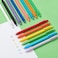 Pure Colored Gel Pens 0.5mm 20 Pieces Set Colorful Multi-Color Ink Fine Point Comfort Grip Quick Drying School Office Supplies Stationery
