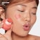 Kaja Blush - Cheeky Stamp, 7 Shades, Buildable &amp; Blendable Shade With Heart-Shaped Applicator, Coral Finish, 03 Bossy, 0.17 Oz