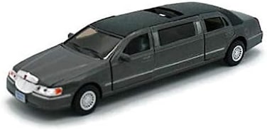 Kinsmart - 1/38 Scale Diecast 1999 Lincoln Town Car Stretch Li