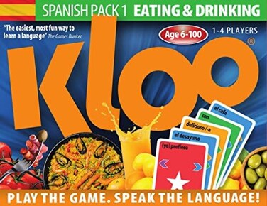 Kloo's Learn To Speak Spanish Language Card Games Pack 1 (Decks 1 &amp; 2)
