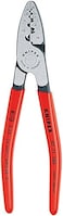 Knipex 97 71 180 Crimping Pliers For End Sleeves (Ferrules) Plastic Coated 180 mm