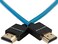 كابل Kondor Blue 4K Full HDMI رقيق ومستقيم لشاشات الكاميرا وبطاقات الالتقاط والمزيد