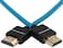 كابل Kondor Blue 4K Full HDMI رقيق ومستقيم لشاشات الكاميرا وبطاقات الالتقاط والمزيد