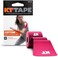 Kt Tape Original Cotton Elastic Kinesiology Therapeutic Athletic Tape, 20 Pack, 10&rdquo; Cut Strips