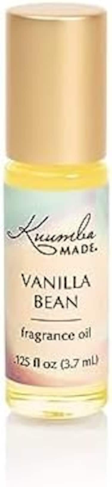 Kuumba Made Vanilla Bean Fragrance Oil Roll-On 0.13 Fl Oz (3.7ml), Rollerball Perfume, Alcohol Free