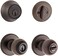 Kwikset 690P 11P Cp K6 Venetian Bronze Polo Combo Pack Lockset, Model: 96900-333