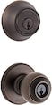 Kwikset 690P 11P Cp K6 Venetian Bronze Polo Combo Pack Lockset, Model: 96900-333