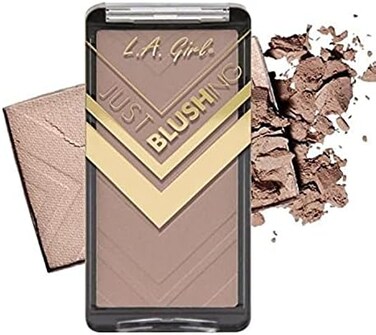L.A. Girl Just Because Just Blushing Powder, Brown, 7G