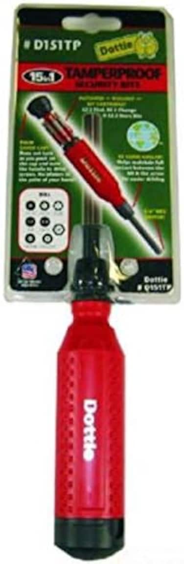 L.H. Dottie D151Tp Tamper Proof 15 In 1 Screwdriver