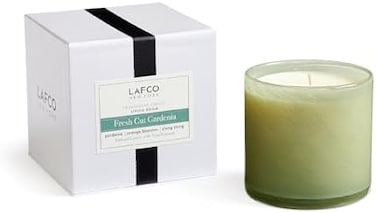 Lafco Living Room Candle, Fresh Cut Gardenia