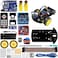 Smart Robot Car 2Wd Chassis Kit With Ultrasonic Module R3 Board, Remote Compatible With Arduino Ide DIY Kit