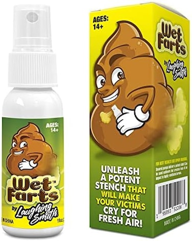 Wet Farts - Potent Stink Spray - Extra Strong Stink - Hilarious Gag Gifts &amp; Pranks For Adults Or Kids - Prank Stink Stuff - Non Toxic - Smells Like Really 'Bad' Gas