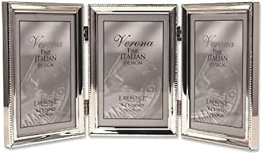 إطارات لورانس تصميم حواف الخرز، ثلاثية 4X6، فضي
