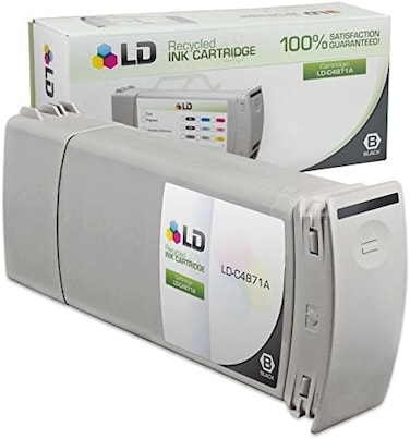 Ld Products Remanufactured Ink Cartridge Replacement For Hp 80 C4871A (Black)