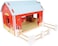 Le Toy Van - Educational Wooden Toy Colourful Wooden Red Barn, Great Interactive Role Play Gifts For A Boy Or Girl - 3+ Years