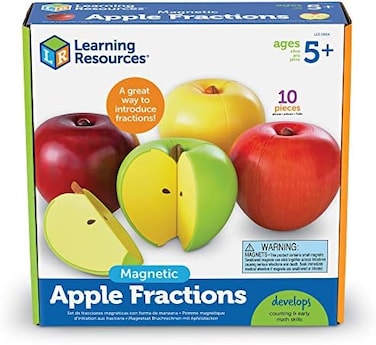 مصادر التعلم كسور التفاح