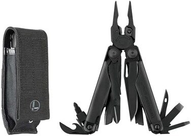 Leatherman, Surge, 21-In-1 Heavy-Duty Multi-Tool For Work, Home, Garden, DIY &amp; Auto, Black With Molle Sheath