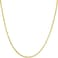 Lifetime Jewelry 1mm Box Chain Necklace For Women And Men 24K Real Gold Plated