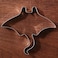 Liliao Manta Cookie Cutter - 4.5 X 4.5 Inches - Stainless Steel