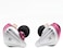 Linsoul Kz Zsx 5Ba+1Dd 6 Driver Hybrid In-Ear Hifi Earphones With Zinc Alloy Faceplate, 0.75mm 2 Pin Detachable Cable For Audiophile Musician (Without Mic, Purple-Zsx)