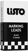 Lis162Bbk - Marking Pencil Refill, Black