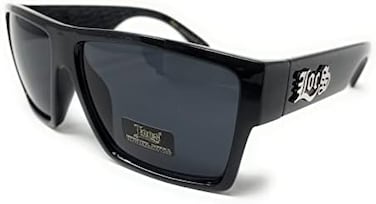 91105 نظارات شمسية سوداء، أصلية من عصابة العصابات ذات أعلى مسطح Lowrider Maddogger Shades