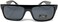 91156 Black Sunglasses, Authentic Gangster Squared Flat Top Ivory Arms Shades