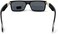 91156 Black Sunglasses, Authentic Gangster Squared Flat Top Ivory Arms Shades