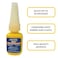 Loctite 404 442-46551 0.333Oz Quick Set Instant Adhesive, Clear Color