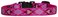 Lupine Puppy Love Patterned Adjustable Dog Collar For Small Dogs, 1/2-Inch/ 8-12-Inch