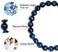 Bracelets For Men Christmas Gifts - 8mm Natural Tiger Eye, Matte Agate, Lava Rock Bracelets Set For Men, Birthday Christmas Gifts For Dad Grandpa Boyfriend HUSBand Son Brother