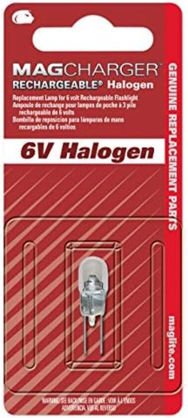 لمبة هالوجين Maglite Lr00001 Mag-Charger زجاج شفاف
