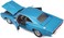 Maisto 1969 Dodge Charger R/T Blue 1:25 Diecast Model Car