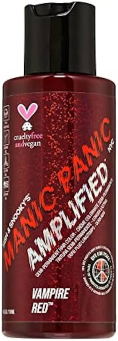 لون الشعر المضخم من مانيك بانيك، أحمر مصاص الدماء، 4 أونصة