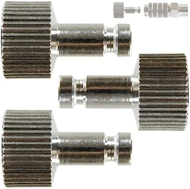 فرشاة البخاخة الرئيسية 1/8 بوصة وصلة توصيل سريعة للذكور، 3 عبوات موصلات البخاخة للذكور