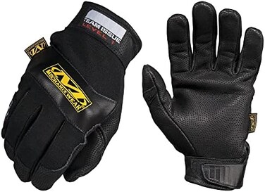 Mechanix Wear: قفازات العمل المقاومة للحريق من المستوى 1 من Carbonx - مخصصة للسباقات، وتغييرات الفرامل الساخنة، والعمل المقاوم للحريق في المحرك الساخن، وعمليات التزود بالوقود (كبير جدًا، أسود)